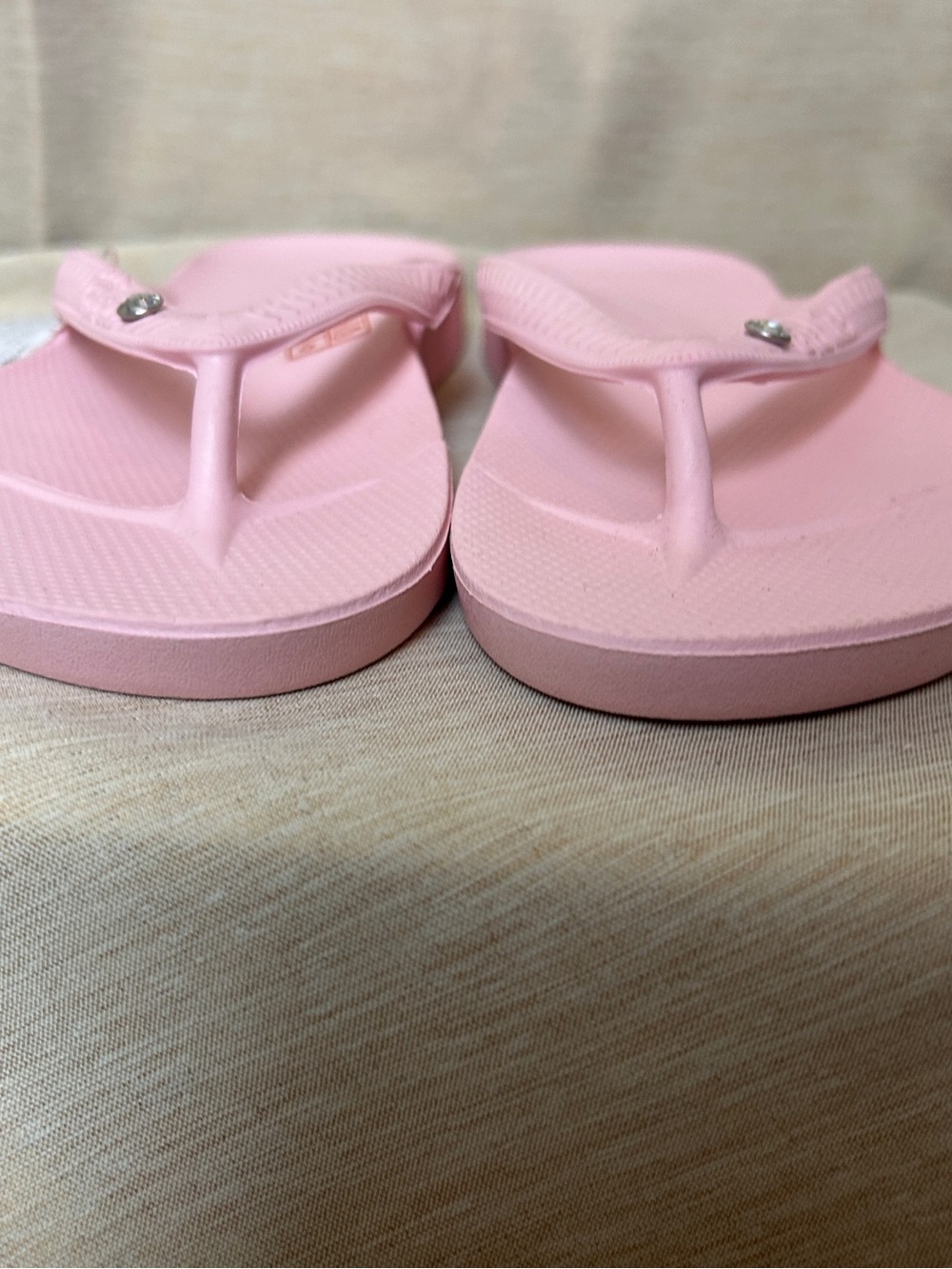 Arch Support Pink Women's Sandals - Cushioned Flip Flops Archies podiatrist - Picture 3 of 7